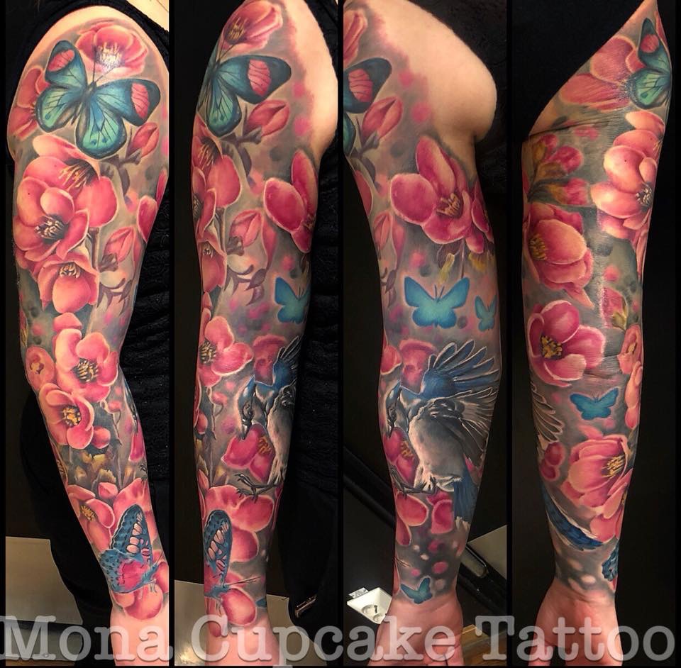 Tatovering af Mona Cupcake, motiv 08