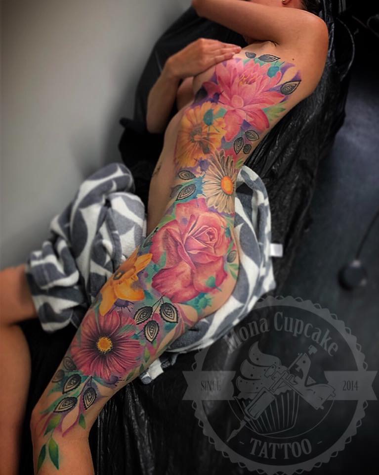 Tatovering af Mona Cupcake, motiv 09