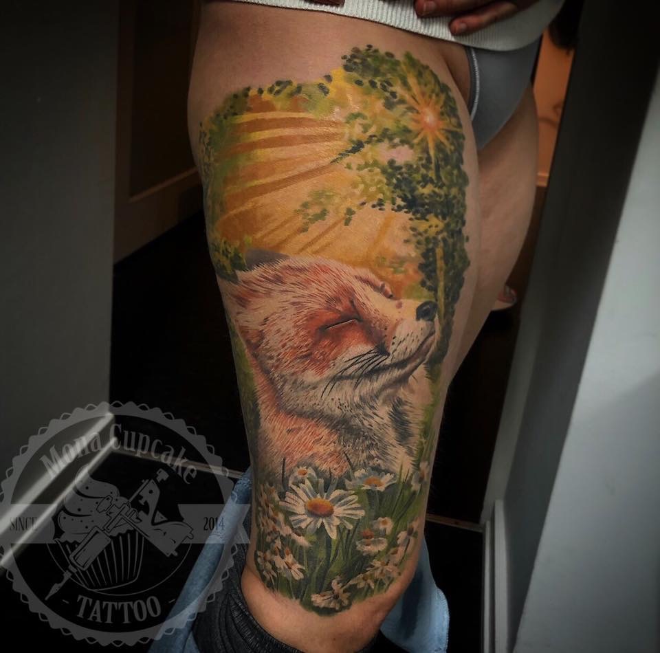 Tatovering af Mona Cupcake, motiv 11