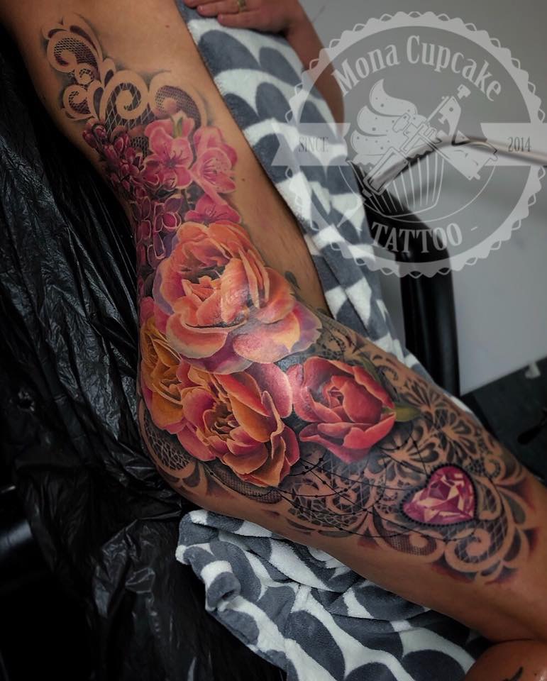 Tatovering af Mona Cupcake, motiv 13