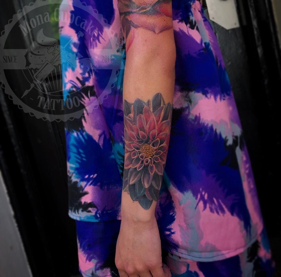 Tatovering af Mona Cupcake, motiv 16