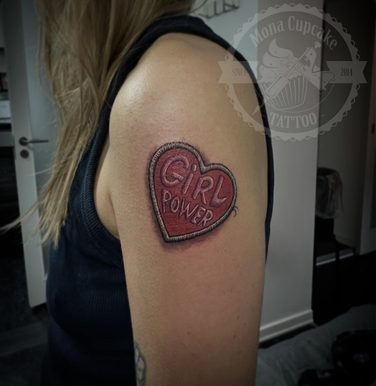 Tatovering af Mona Cupcake, motiv 20